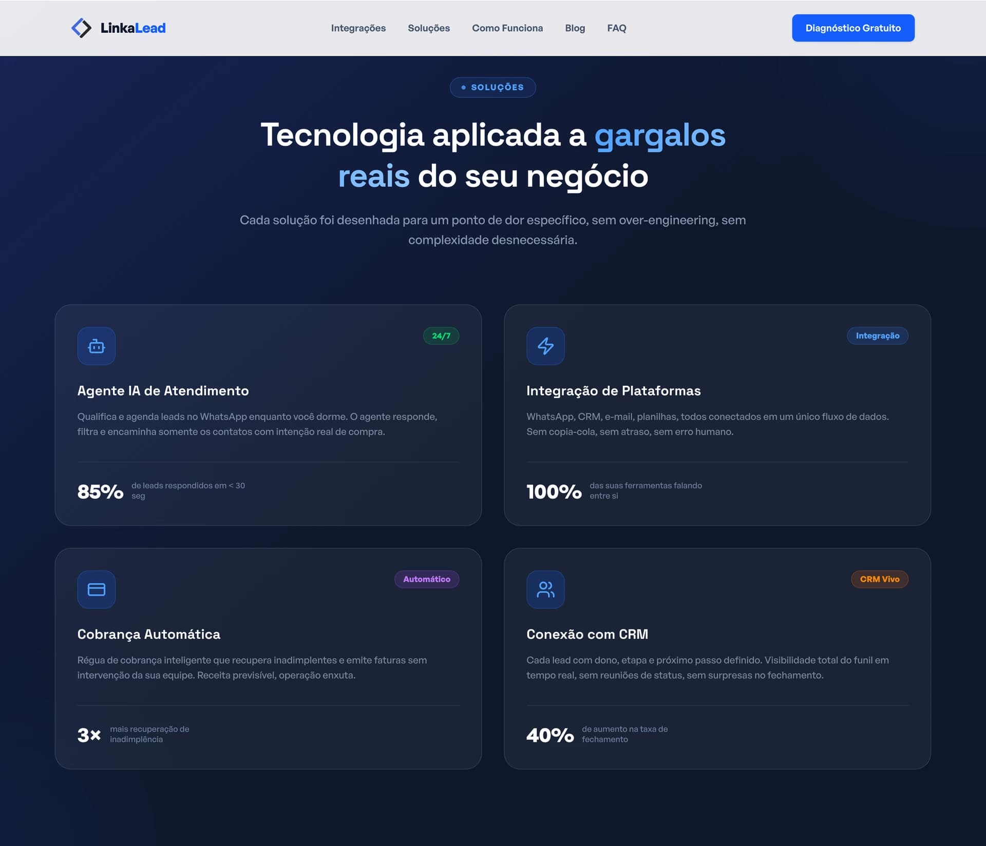 Engenharia de eficiência e tecnologia aplicada aos gargalos do negócio