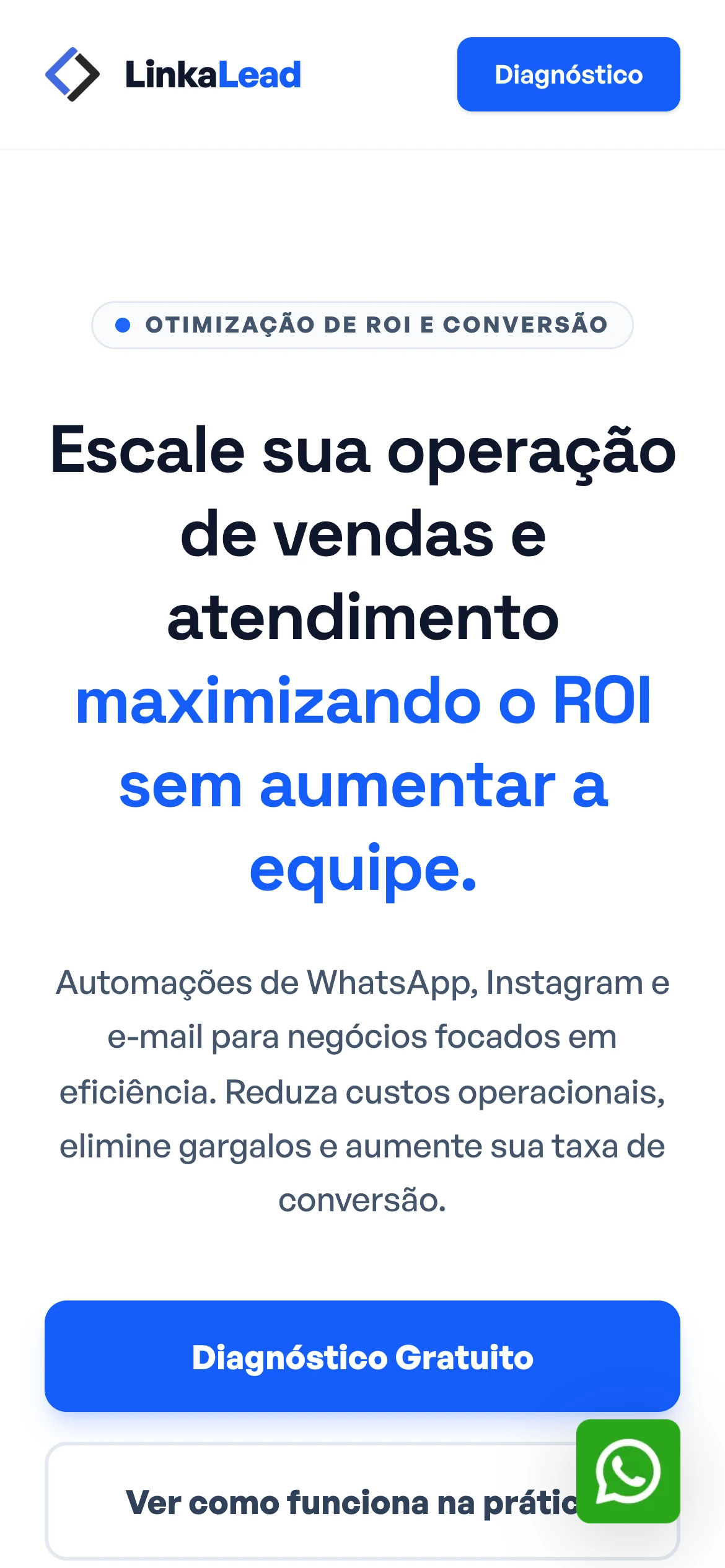 Visualização mobile adaptada para smartphones com alta densidade de pixels